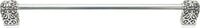 Urban Metro Via Veneto 8'' cc Pull, Burnish Silver Plate 101528/BS