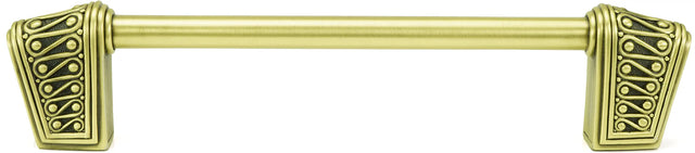 Urban Metro Rivoli 6'' cc Pull, Burnish Brass Plate 101576/BB
