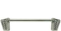 Urban Metro Rivoli 6'' cc Pull, Burnish Silver Plate 101576/BS