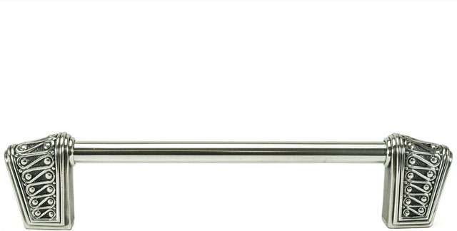 Urban Metro Rivoli 6'' cc Pull, Burnish Silver Plate 101576/BS