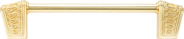 Urban Metro Rivoli 6'' cc Pull, Satin Gold Plate 101576/SG