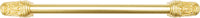 Urban Metro Rivoli 6'' cc Pull, Satin Gold Plate 101576/SG