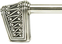 Urban Metro Rivoli 8'' cc Pull, Burnish Silver Plate 101578/BS