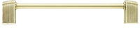 Urban Metro Oxford 8'' cc Pull, Burnish Brass Plate 101618/BB