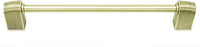 Urban Metro Oxford 8'' cc Pull, Burnish Brass Plate 101618/BB