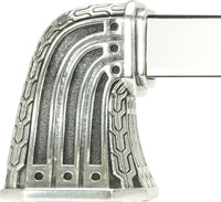 Urban Metro Saville 10'' cc Back To Back, Burnish Silver Plate 101817/BS