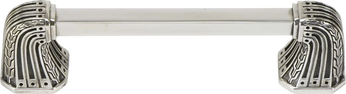 Urban Metro Saville 4'' cc Knob-pull, Burnish Silver Plate 101834/BS