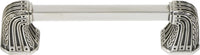 Urban Metro Saville 4'' cc Knob-pull, Burnish Silver Plate 101834/BS