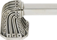 Urban Metro Saville 4'' cc Knob-pull, Burnish Silver Plate 101834/BS