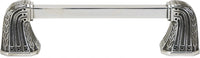Urban Metro Saville 4'' cc Knob-pull, Burnish Silver Plate 101834/BS