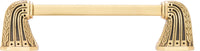 Urban Metro Saville 4'' cc Knob-pull, Museum Gold Plate 101834/MG