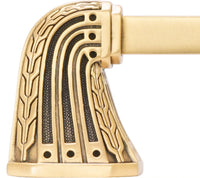 Urban Metro Saville 4'' cc Knob-pull, Museum Gold Plate 101834/MG