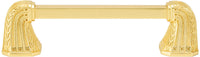 Urban Metro Saville 4'' cc Knob-pull, Satin Gold Plate 101834/SG