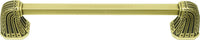 Urban Metro Saville 6'' cc Pull, Burnish Brass Plate 101836/BB