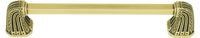 Urban Metro Saville 6'' cc Pull, Burnish Brass Plate 101836/BB