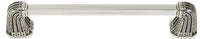 Urban Metro Saville 6'' cc Pull, Burnish Silver Plate 101836/BS