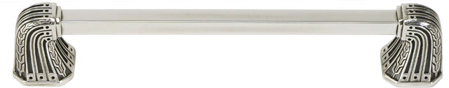Urban Metro Saville 6'' cc Pull, Burnish Silver Plate 101836/BS
