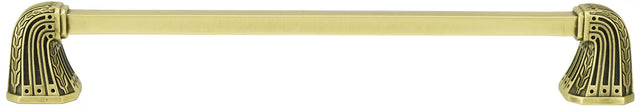 Urban Metro Saville 8'' cc Pull, Burnish Brass Plate 101838/BB