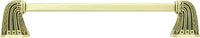 Urban Metro Saville 8'' cc Pull, Burnish Brass Plate 101838/BB