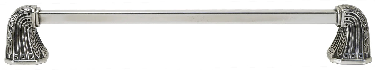 Urban Metro Saville 8'' cc Pull, Burnish Silver Plate 101838/BS