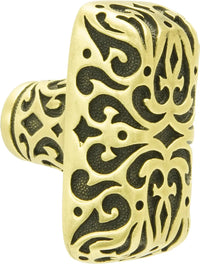 Urban Metro Via Veneto Knob, Burnish Brass Plate 101861/BB