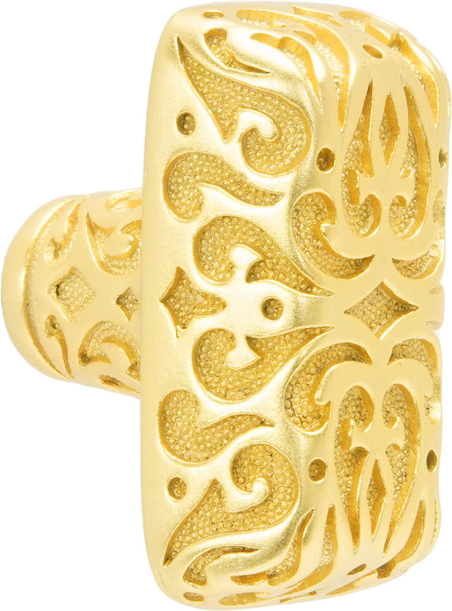 Urban Metro Via Veneto Knob, Satin Gold Plate 101861/SG