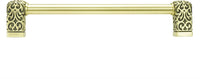 Urban Metro Via Veneto 12'' cc Appliance Pull, Burnish Brass Plate 101872/BB