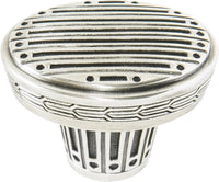 Urban Metro Saville Knob, Burnish Silver Plate 101931/BS