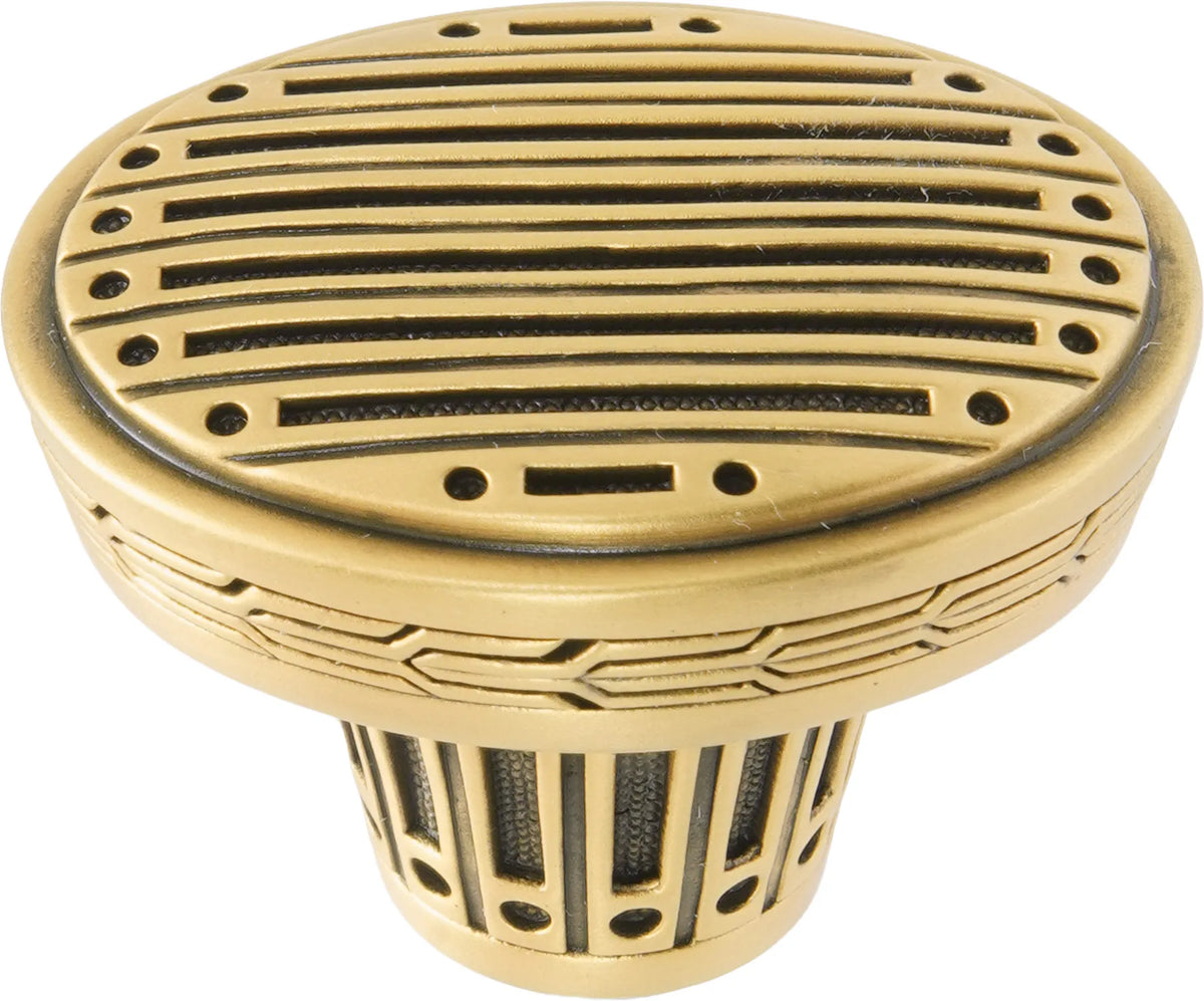 Urban Metro Saville Knob, Museum Gold Plate 101931/MG