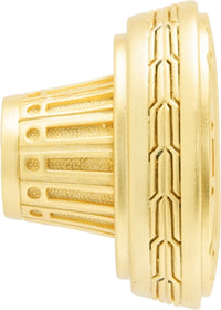 Urban Metro Saville Knob, Satin Gold Plate 101931/SG
