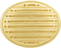 Urban Metro Saville Knob, Satin Gold Plate 101931/SG
