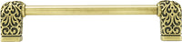 Urban Metro Via Veneto 6'' cc Pull, Burnish Brass Plate 102036/BB