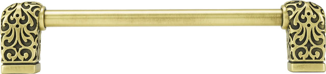 Urban Metro Via Veneto 6'' cc Pull, Burnish Brass Plate 102036/BB