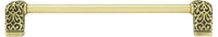 Urban Metro Via Veneto 8'' cc Pull, Burnish Brass Plate 102038/BB