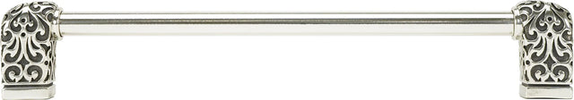 Urban Metro Via Veneto 8'' cc Pull, Burnish Silver Plate 102038/BS