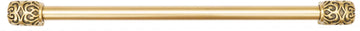 Urban Metro Via Veneto 8'' cc Pull, Museum Gold Plate 102038/MG