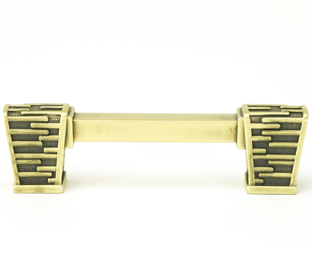 Urban Metro Newbury Knob-pull, Burnish Brass Plate 102363/BB