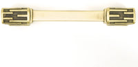 Urban Metro Newbury Knob-pull, Burnish Brass Plate 102363/BB