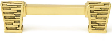 Urban Metro Newbury Knob-pull, Museum Gold Plate 102363/MG