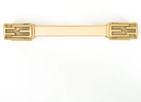 Urban Metro Newbury Knob-pull, Museum Gold Plate 102363/MG
