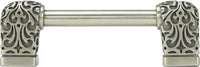 Urban Metro Via Veneto 3'' cc Knob-pull, Antique Nickel Plate 102383/AN
