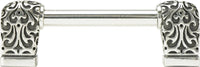 Urban Metro Via Veneto 3'' cc Knob-pull, Burnish Silver Plate 102383/BS
