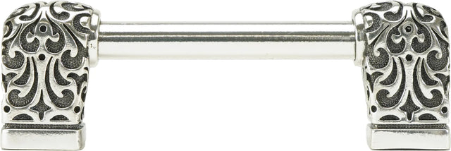 Urban Metro Via Veneto 3'' cc Knob-pull, Burnish Silver Plate 102383/BS