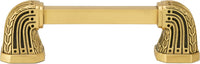 Urban Metro Saville 3'' cc Knob-pull, Museum Gold Plate 102393/MG
