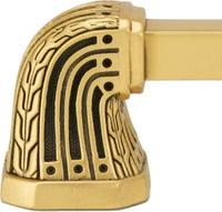 Urban Metro Saville 3'' cc Knob-pull, Museum Gold Plate 102393/MG