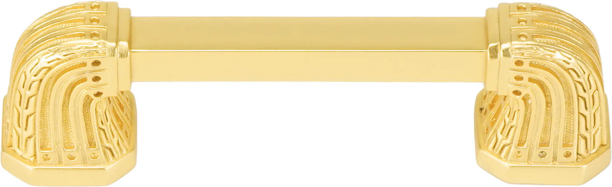 Urban Metro Saville 3'' cc Knob-pull, Satin Gold Plate 102393/SG