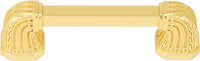 Urban Metro Saville 3'' cc Knob-pull, Satin Gold Plate 102393/SG
