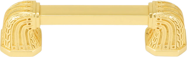 Urban Metro Saville 3'' cc Knob-pull, Satin Gold Plate 102393/SG