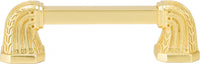 Urban Metro Saville 3'' cc Knob-pull, Satin Gold Plate 102393/SG