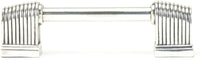 Urban Metro Oxford 3'' cc Knob-pull, Burnish Silver Plate 102413/BS